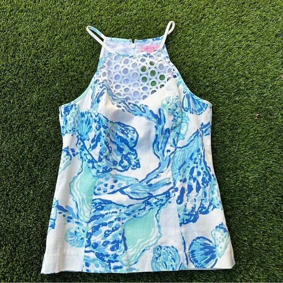 Lilly Pulitzer Larina top - Picture 2 of 8